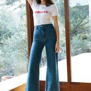 Rollas Sailor Jean Janet Blue